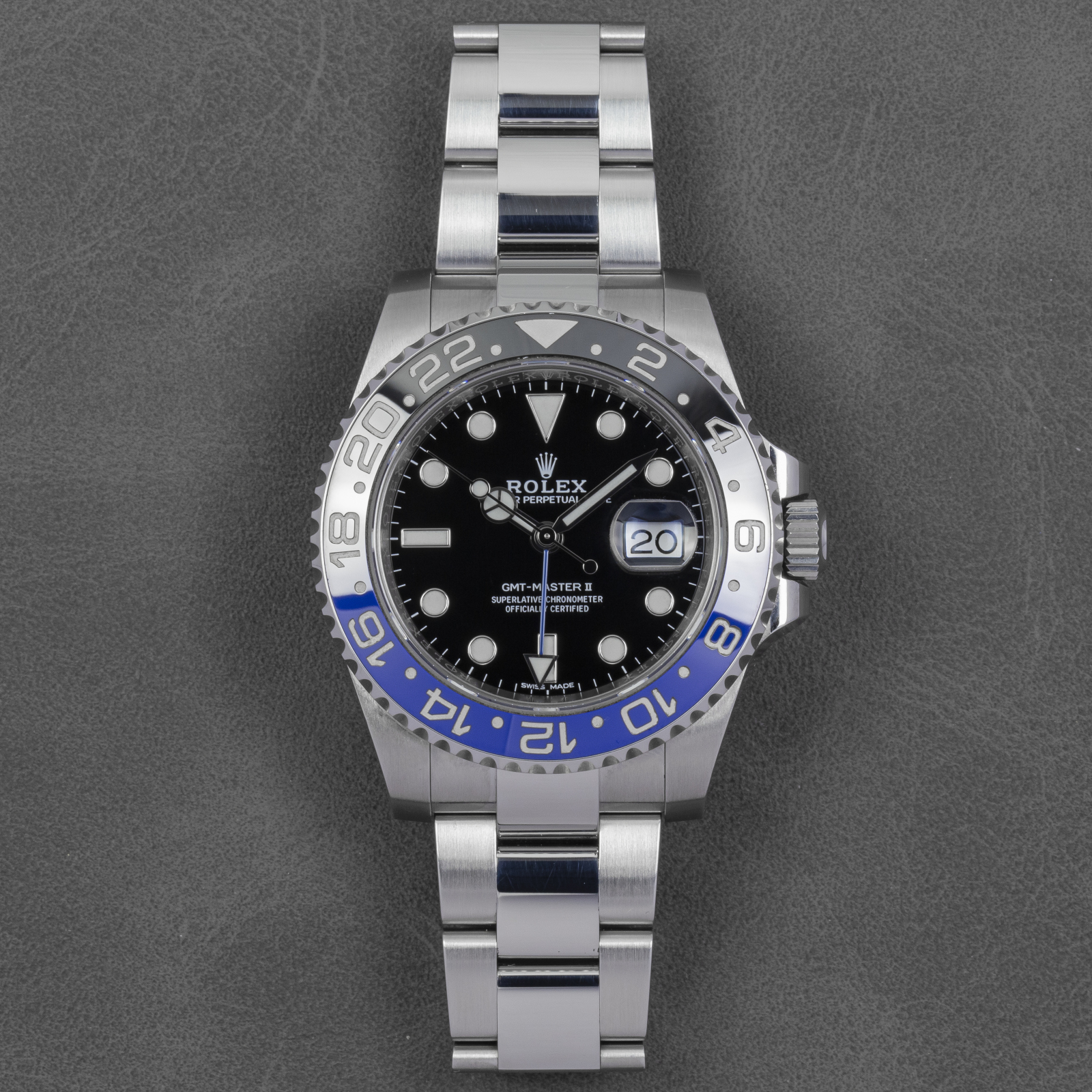 Rolex on sale batman 2018